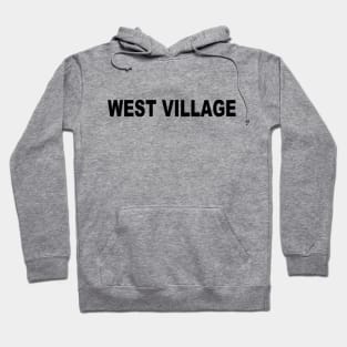 West Village Black Hoodie